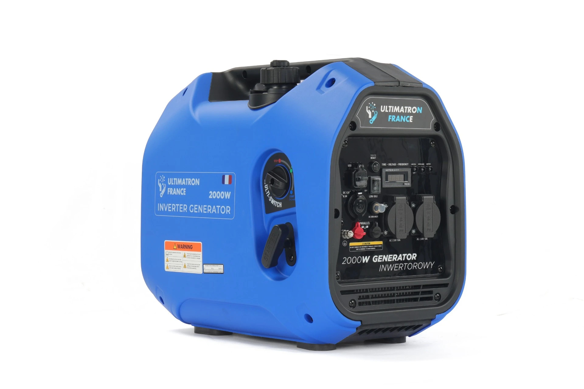 Ultimatron 2000 Watt Bærbar Inverter Strømaggregat